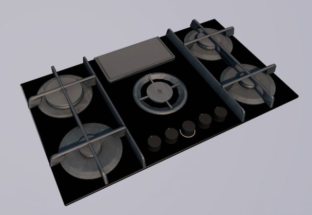 hob hood nicolatesla flame 3Dモデル .c4d .max .obj .3ds .fbx .stl .blend 