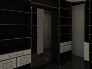 guarda-roupa Modelo 3D