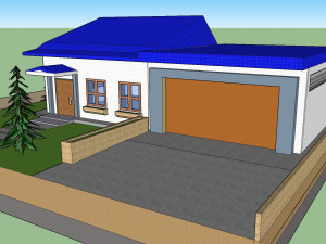American House 3D 모델