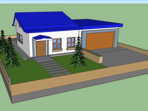 American House 3D Model