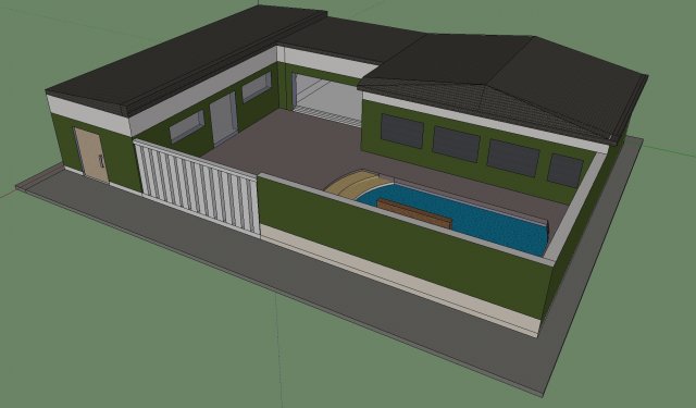 Casa de sueo 3D Model .c4d .max .obj .3ds .fbx .stl .blend 