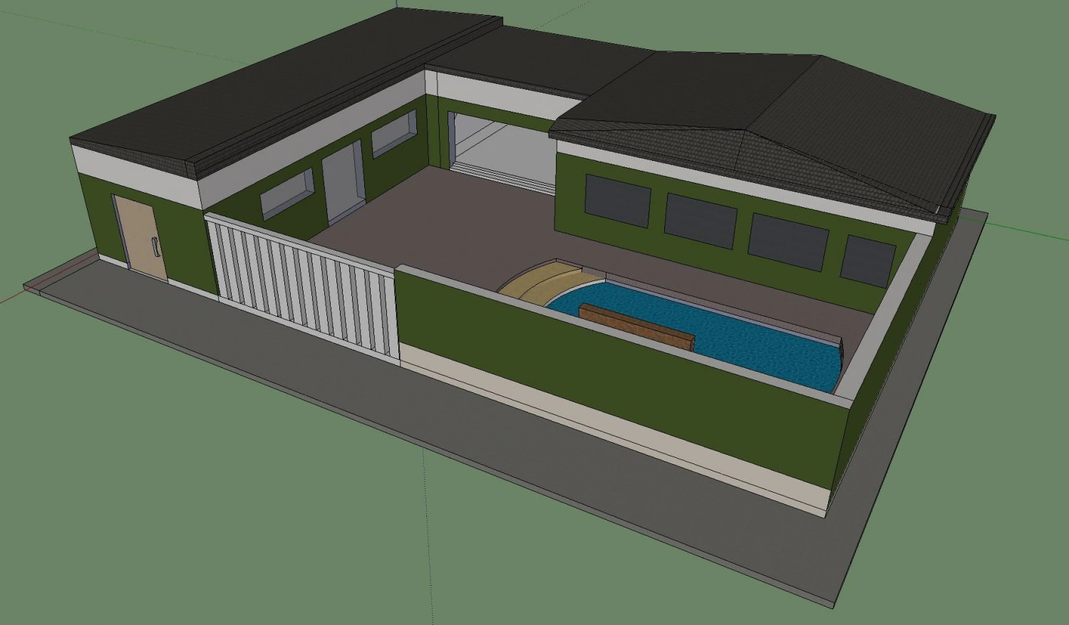 Casa de sueo 3D Model .c4d .max .obj .3ds .fbx .stl .blend 