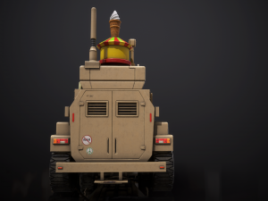 ice cream truck 3D 模型