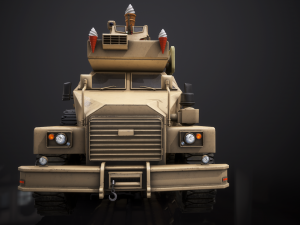 ice cream truck 3D 模型