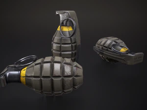 Granate mk2 3D Modell