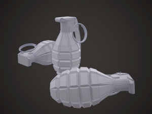 grenade mk2 Model 3D