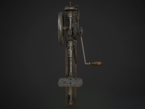 hand crank drill press 3D Модель