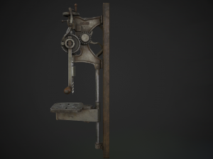 hand crank drill press 3D Модель