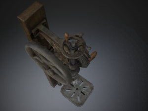 hand crank drill press 3D Модель