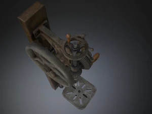 hand crank drill press 3D Model