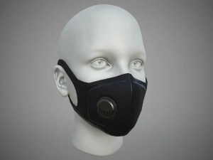 maschera medica Modello 3D