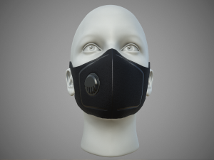 medical face mask Modello 3D