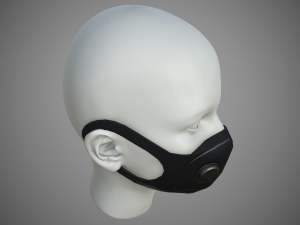 medical face mask Modello 3D