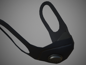 medical face mask Modello 3D