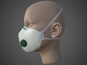 medical face mask Modello 3D