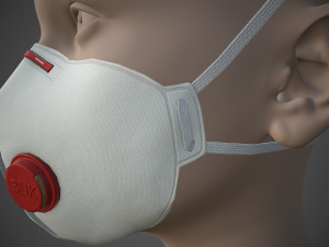 medical face mask Modello 3D