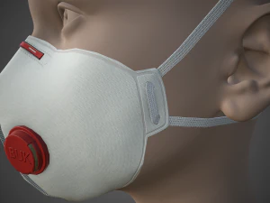 medical face mask 3D Model