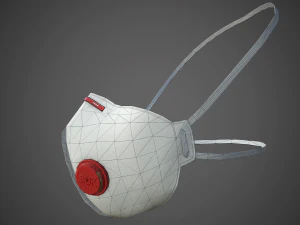 medical face mask 3D Model