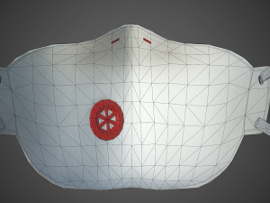 medical face mask Modello 3D