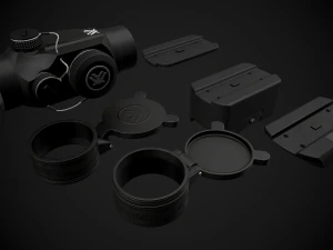 &oacute;tica de v&oacute;rtice sparc ii mira de ponto vermelho Modelo 3D