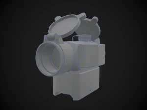 &oacute;tica de v&oacute;rtice sparc ii mira de ponto vermelho Modelo 3D