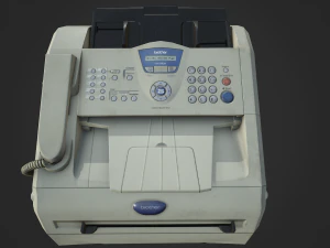 printer brother intellifax 2820 3D Model