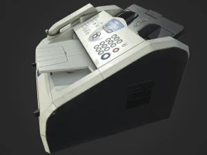 printer brother intellifax 2820 3D Model