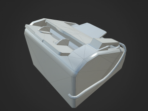 printer brother intellifax 2820 3Dモデル