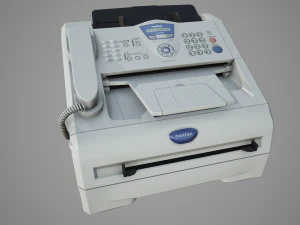 printer brother intellifax 2820 3D Model