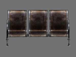 krzesło w szpitalu Model 3D