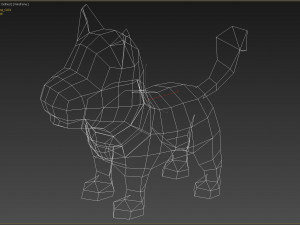 dog cartoon 3D Модель