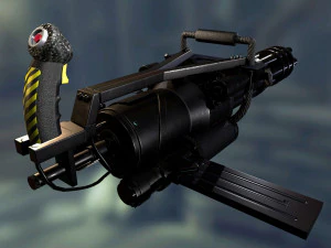 minigun 3D Model