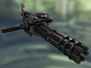 minigun 3D Model