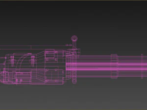 minigun 3D Model