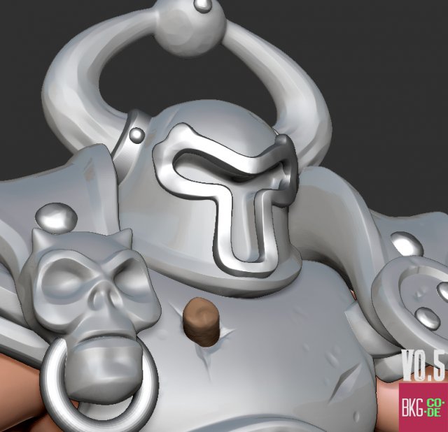 chaos warrior v05 3D Принт Модель .c4d .max .obj .3ds .fbx .stl .blend