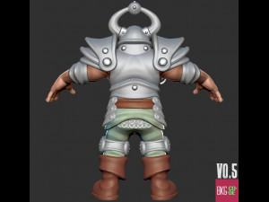 chaos warrior v05 3D Принт Модель
