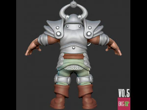 chaos warrior v05 3D Print Model