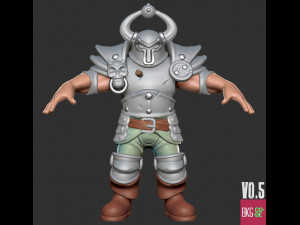 chaos warrior v05 3D Принт Модель