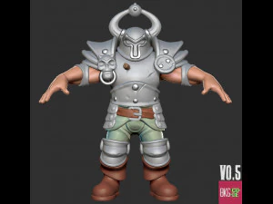 chaos warrior v05 3D Print Model