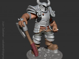 chaos knight 3D Print Model