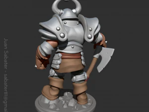 chaos knight 3D Print Model