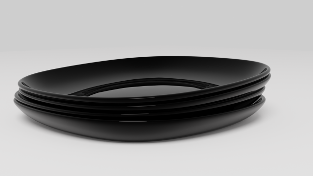 plates ikea series backig 3D Модель .c4d .max .obj .3ds .fbx .stl .blend 