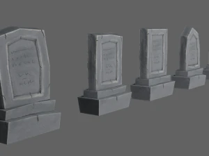 lápides Modelo 3D