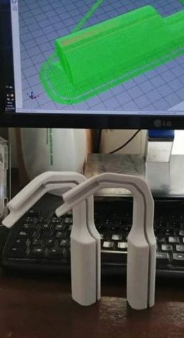 laryngoscope for 3d print 3D 프린트 모델 .c4d .max .obj .3ds .fbx .stl .blend 