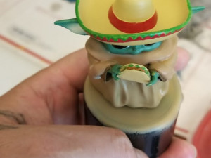 baby yoda cinco de mayo Modelo 3D