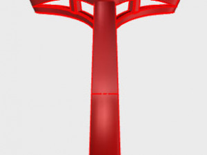 ring rose flower with stones 12 3Dモデル