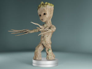 baby groot 3d printing 3Dプリントモデル