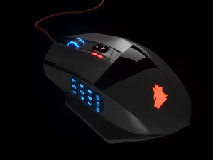 rato tit&atilde; lobo baixo poli Modelo 3D