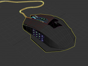 mouse titanwolf low-poly Modelo 3D