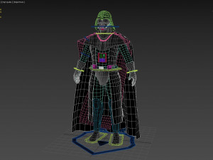 darth vader rig Modèles 3D en vedette